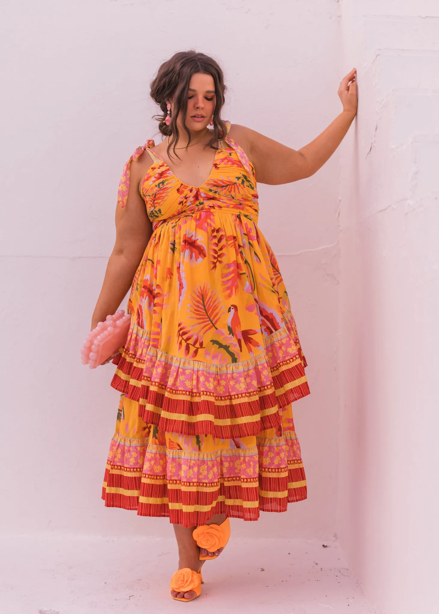 JessaKae Midi Dresses*Oasis Dress CoralOasis