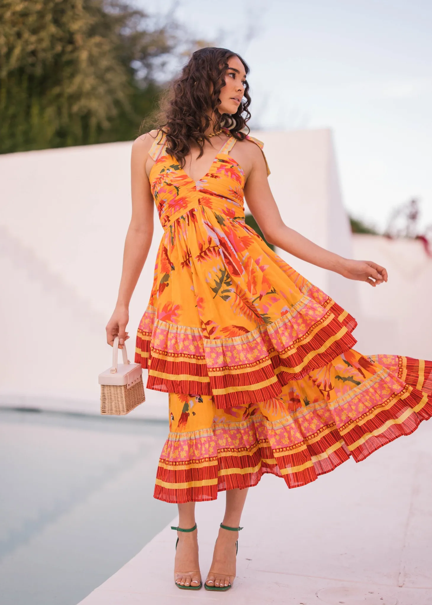 JessaKae Midi Dresses*Oasis Dress CoralOasis