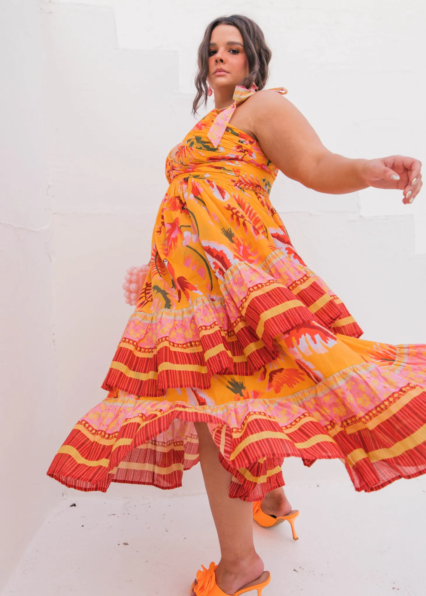 JessaKae Midi Dresses*Oasis Dress CoralOasis
