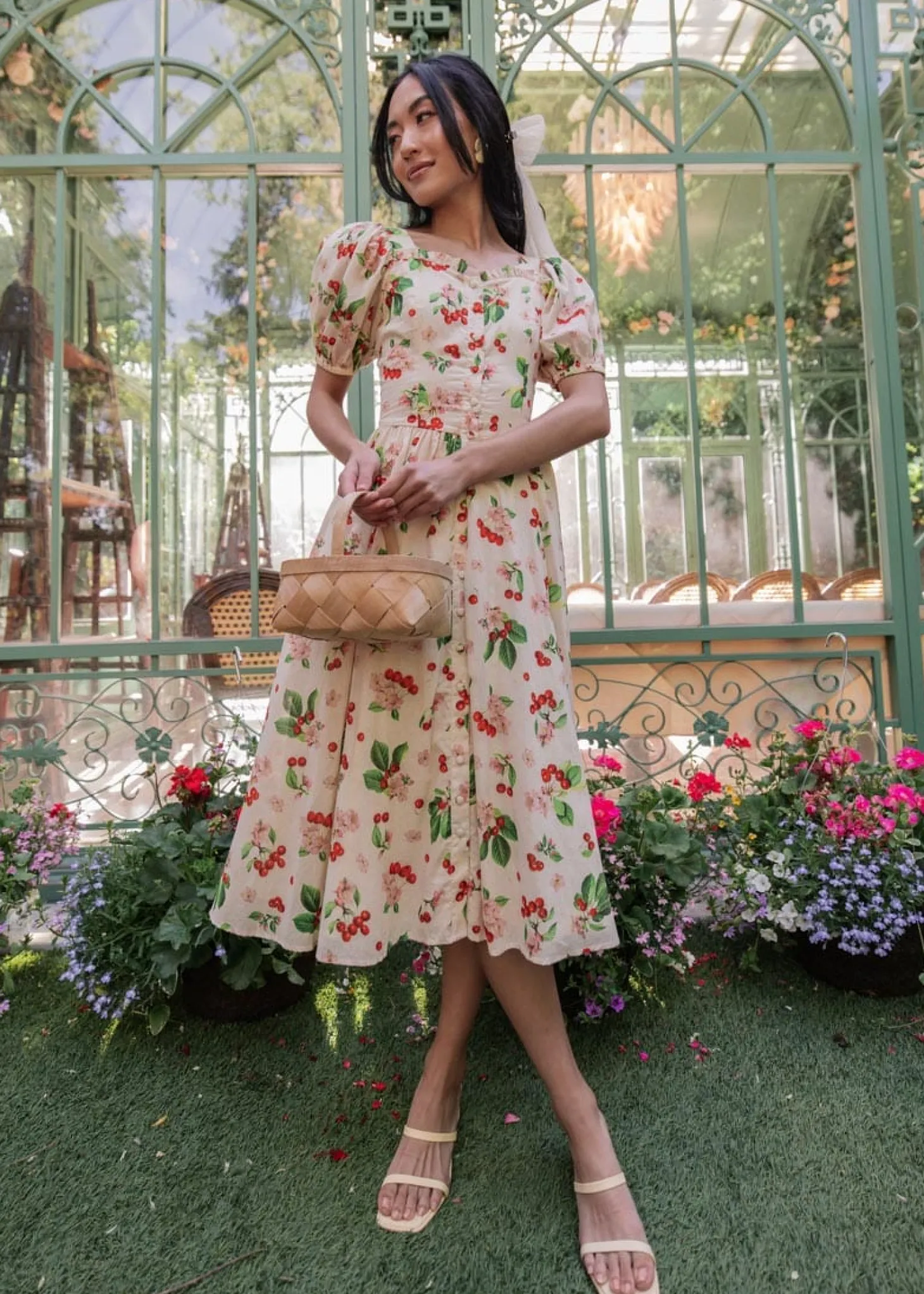 JessaKae Trending Dresses|Midi Dresses*Orchard Dress OffWhite