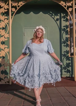 JessaKae Midi Dresses*Paisley Dress PaisleyBlue