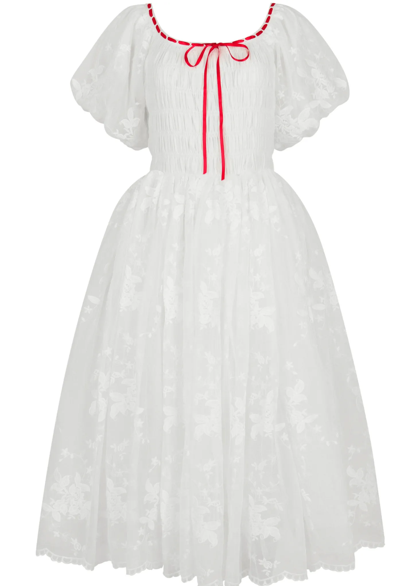 JessaKae Holiday Dresses*Poppins Dress PoppinsWhite