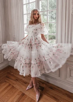 JessaKae Bridal Collection*Promise Dress PinchedPink