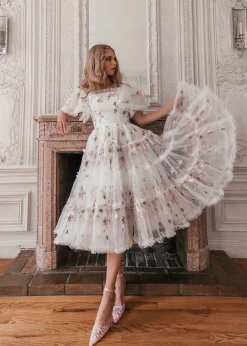 JessaKae Bridal Collection*Promise Dress PinchedPink