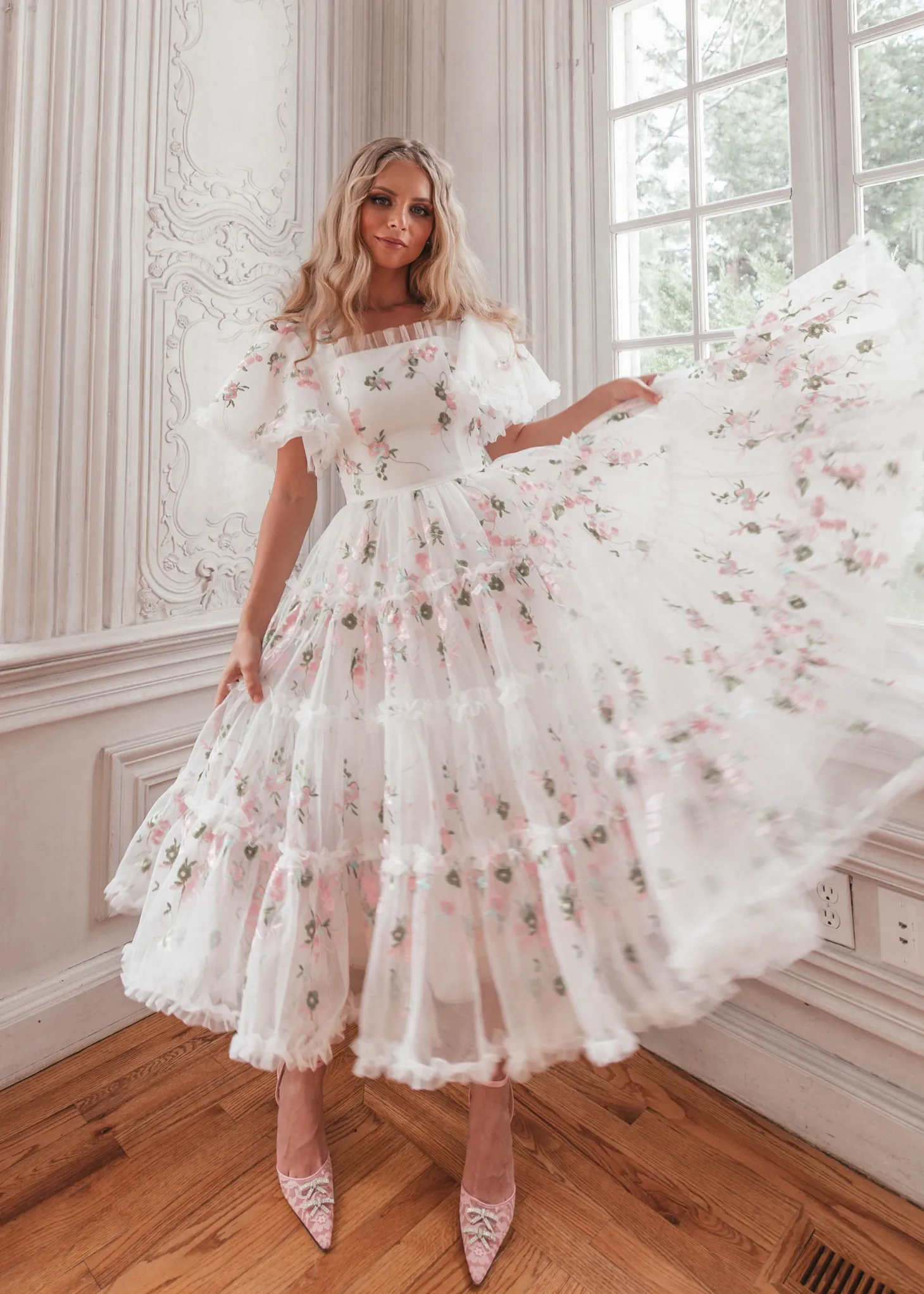 JessaKae Bridal Collection*Promise Dress PinchedPink
