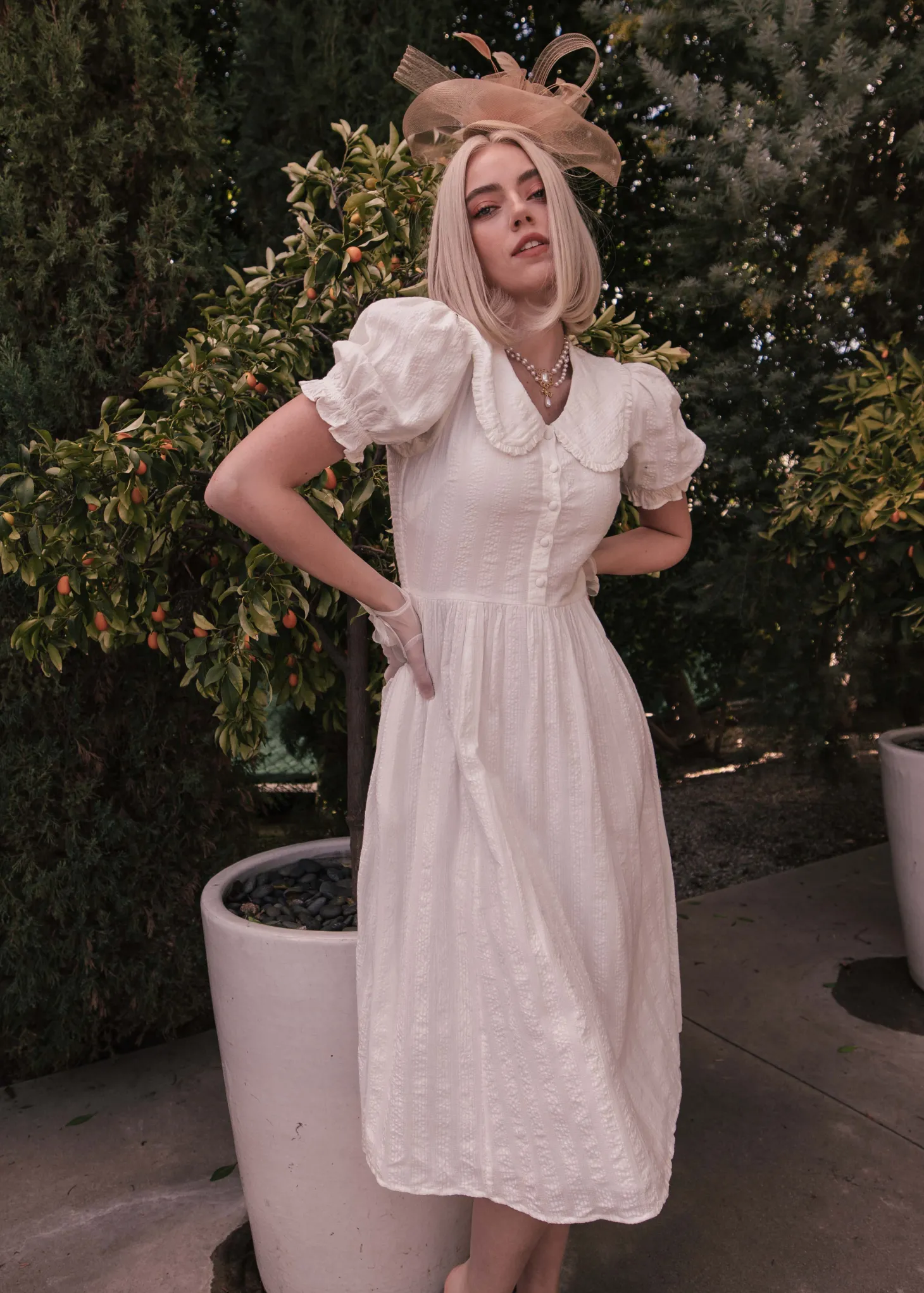JessaKae Holiday Dresses|Midi Dresses*Pyper Dress White