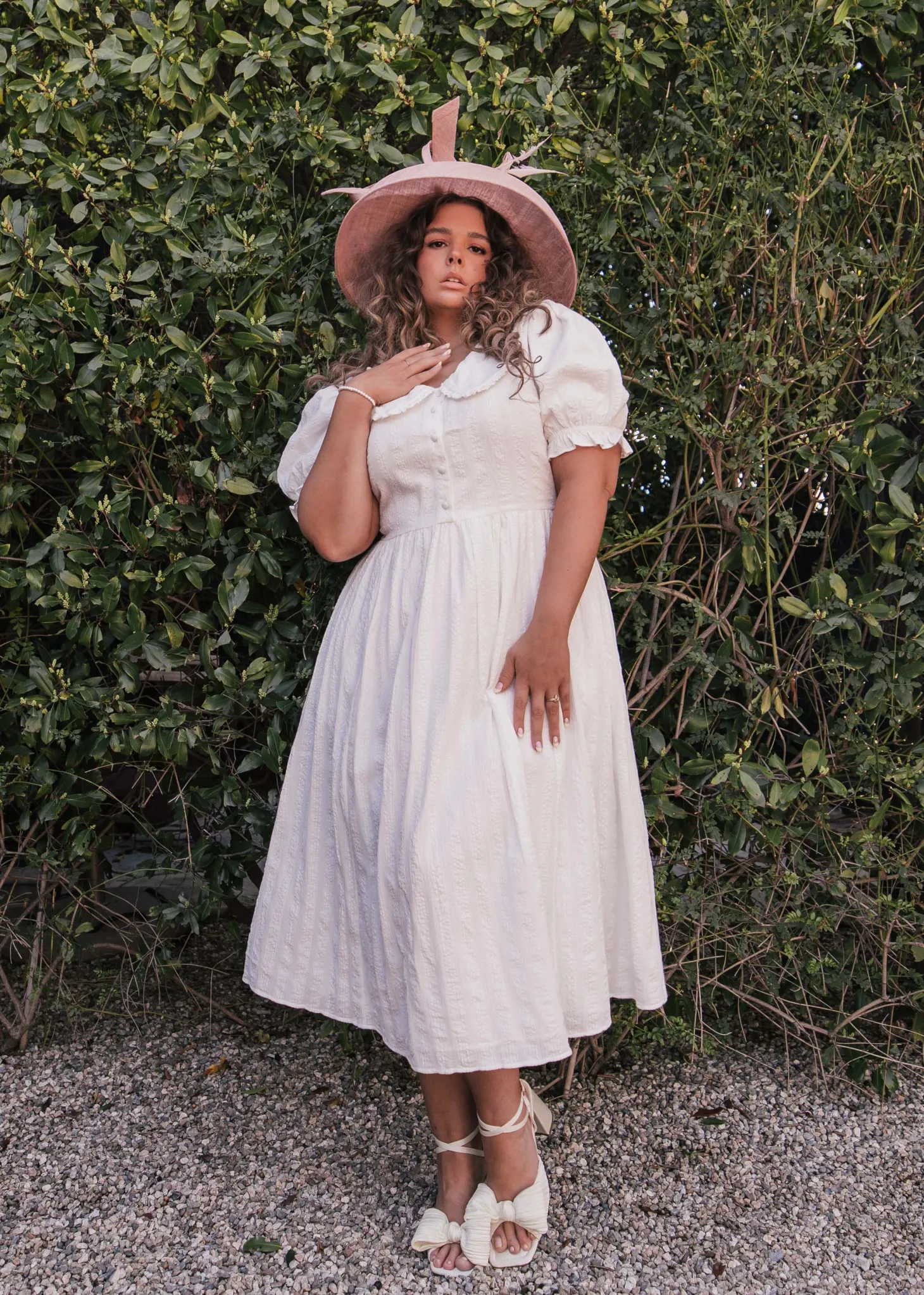 JessaKae Holiday Dresses|Midi Dresses*Pyper Dress White