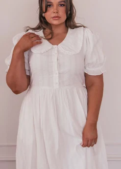 JessaKae Holiday Dresses|Midi Dresses*Pyper Dress White