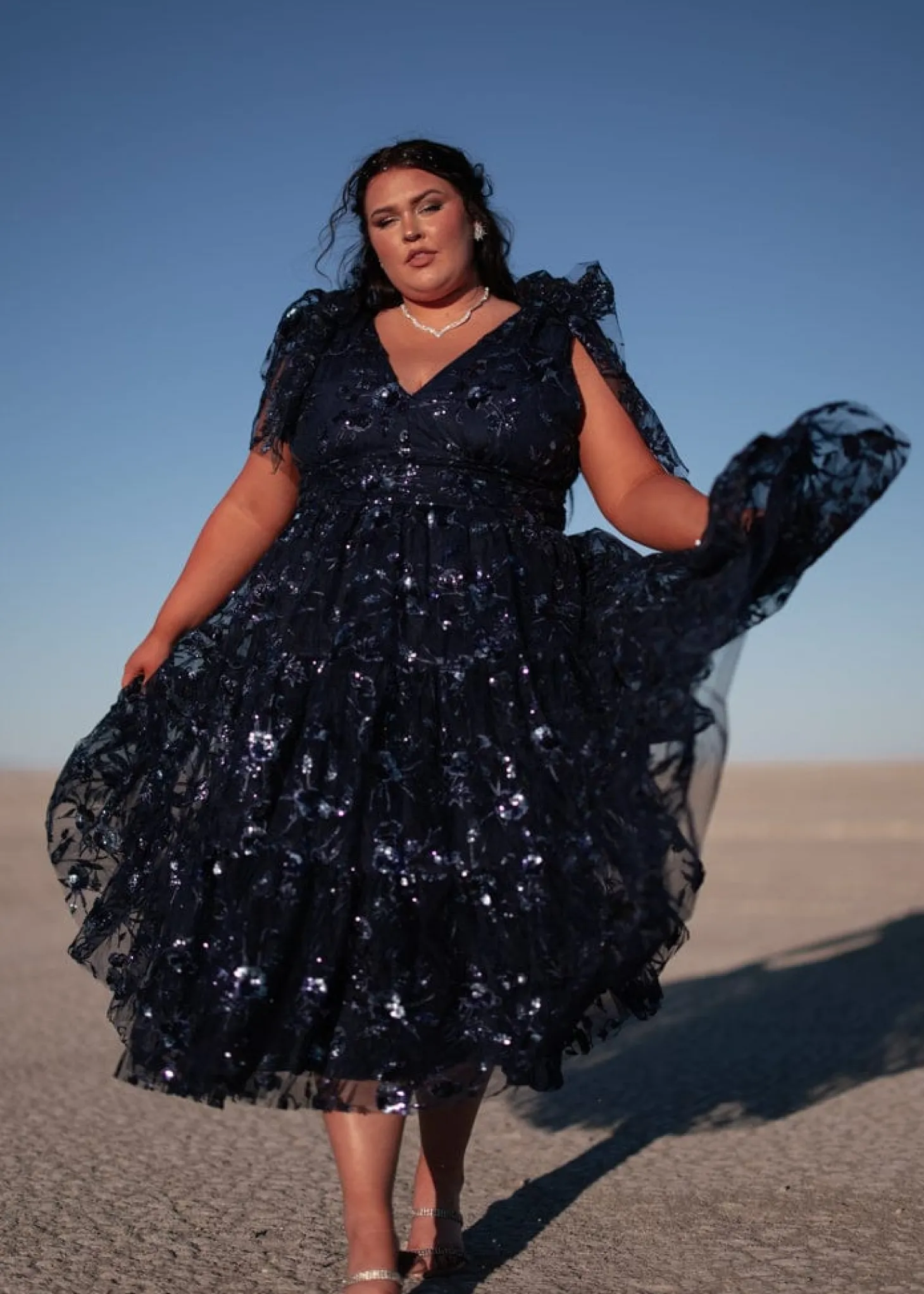 JessaKae Celestial Collection|Customer Favorites*Rhea Dress SapphireDusk