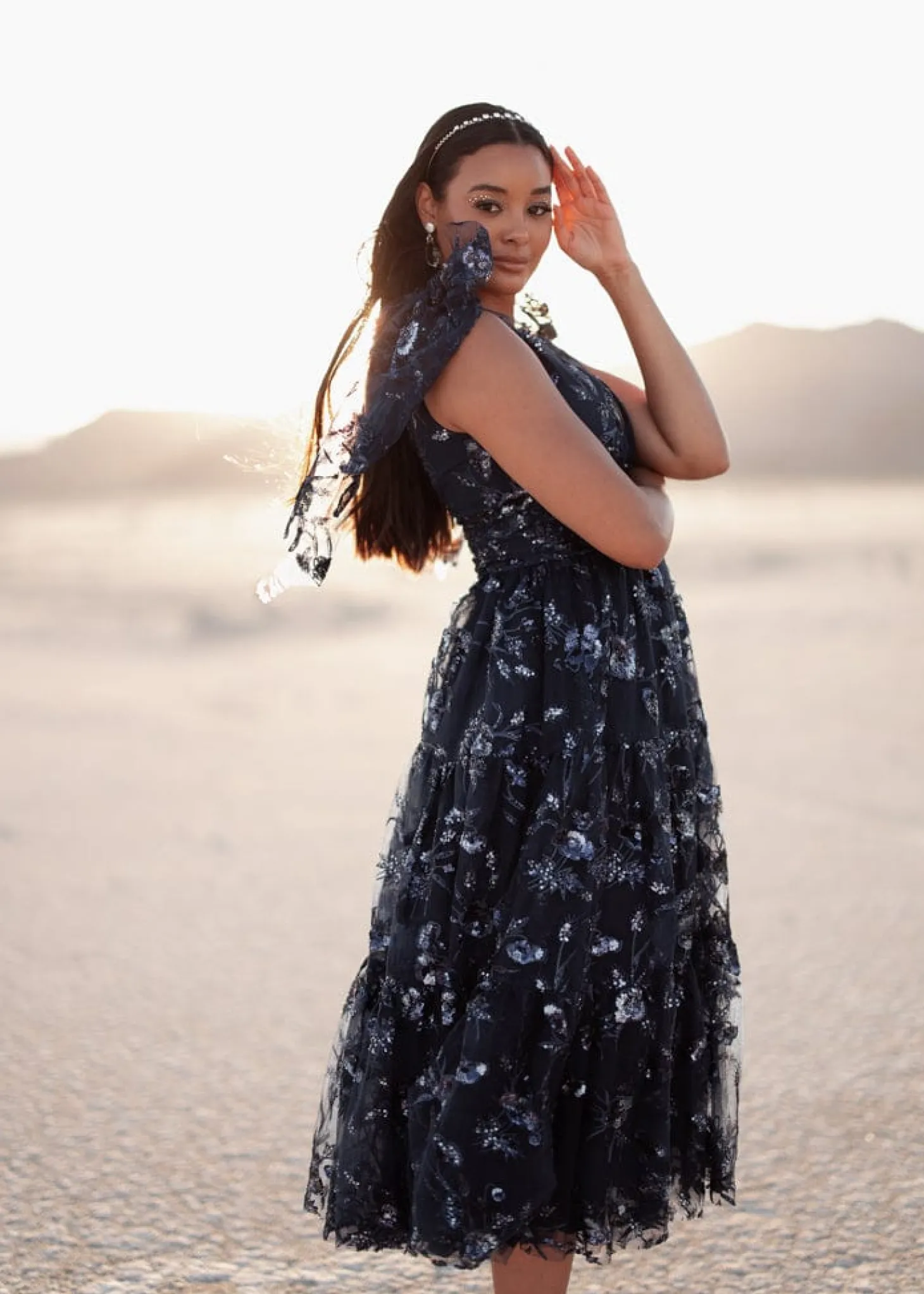 JessaKae Celestial Collection|Customer Favorites*Rhea Dress SapphireDusk
