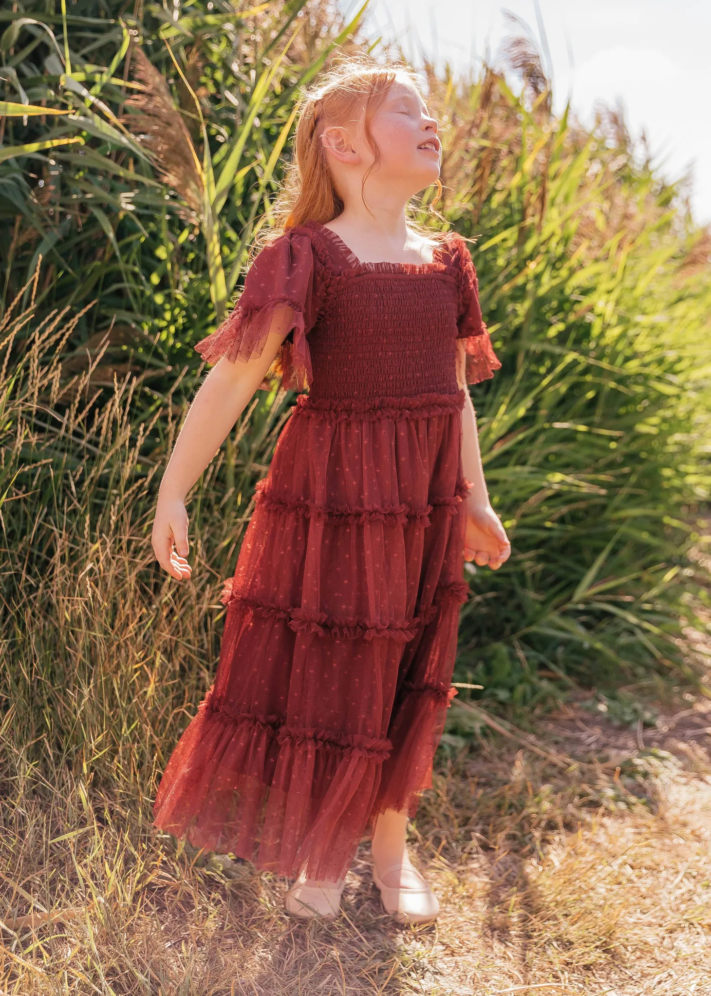 JessaKae Flower Girl Dresses*Senna Tulle Girls Dress