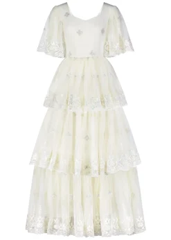 JessaKae Customer Favorites|Best Sellers*Snowflake Dress Cream