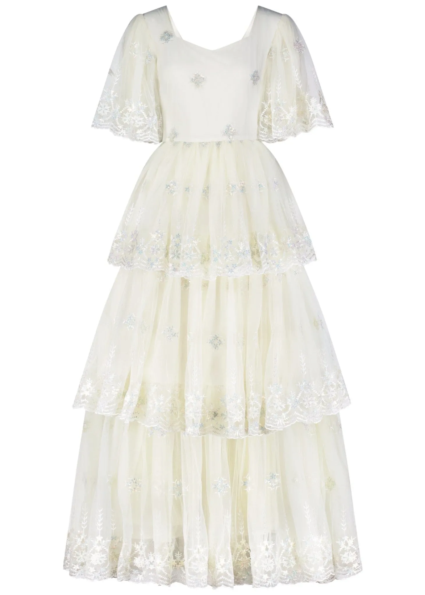 JessaKae Customer Favorites|Best Sellers*Snowflake Dress Cream