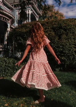 JessaKae Midi Dresses*Strawberry Shortcake Dress Pink