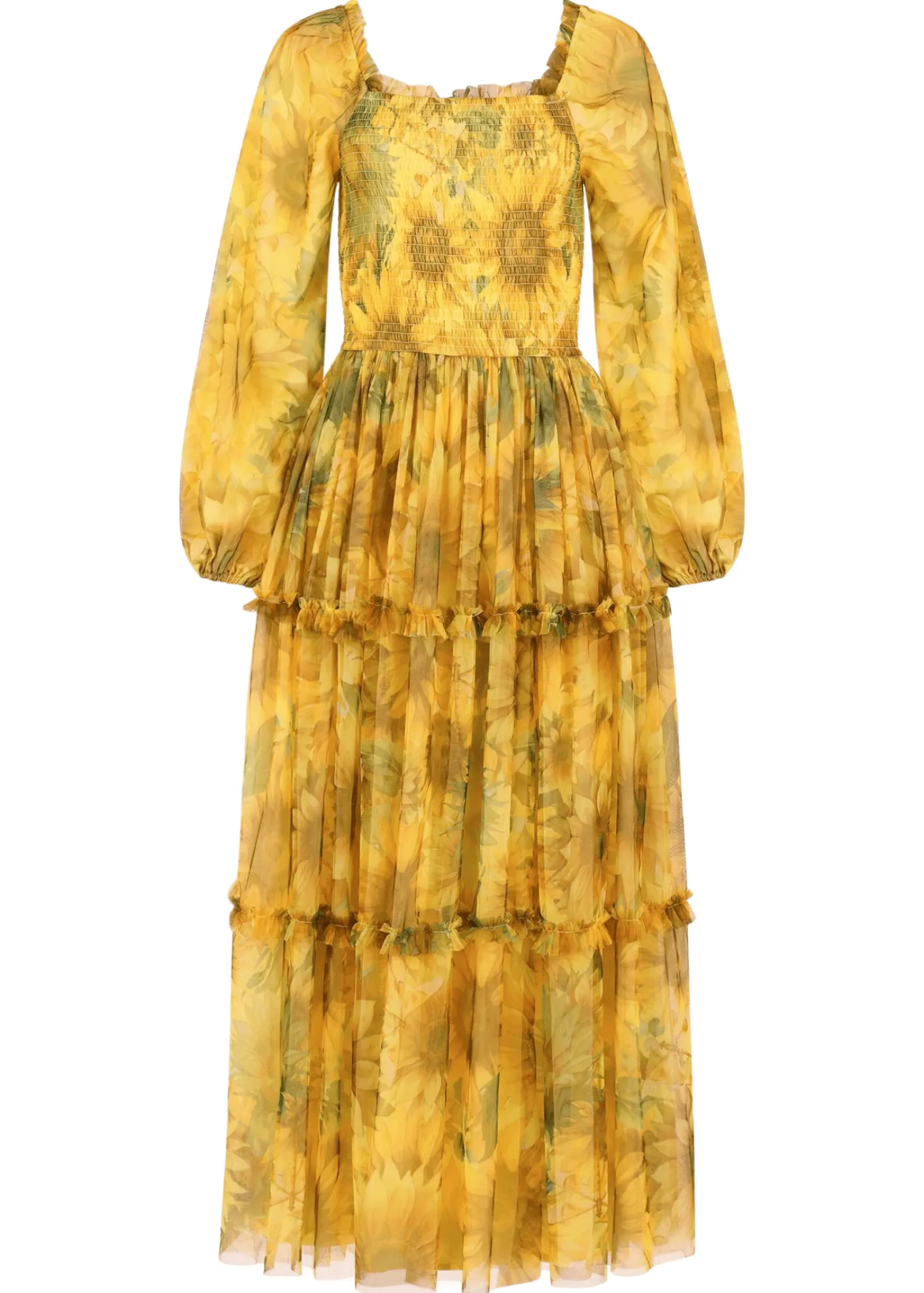 JessaKae Woodland Collection*Fields Dress Sunflower