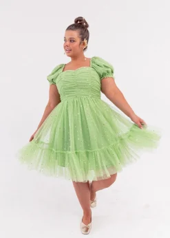 JessaKae Holiday Dresses*Tink Dress TinkGreen