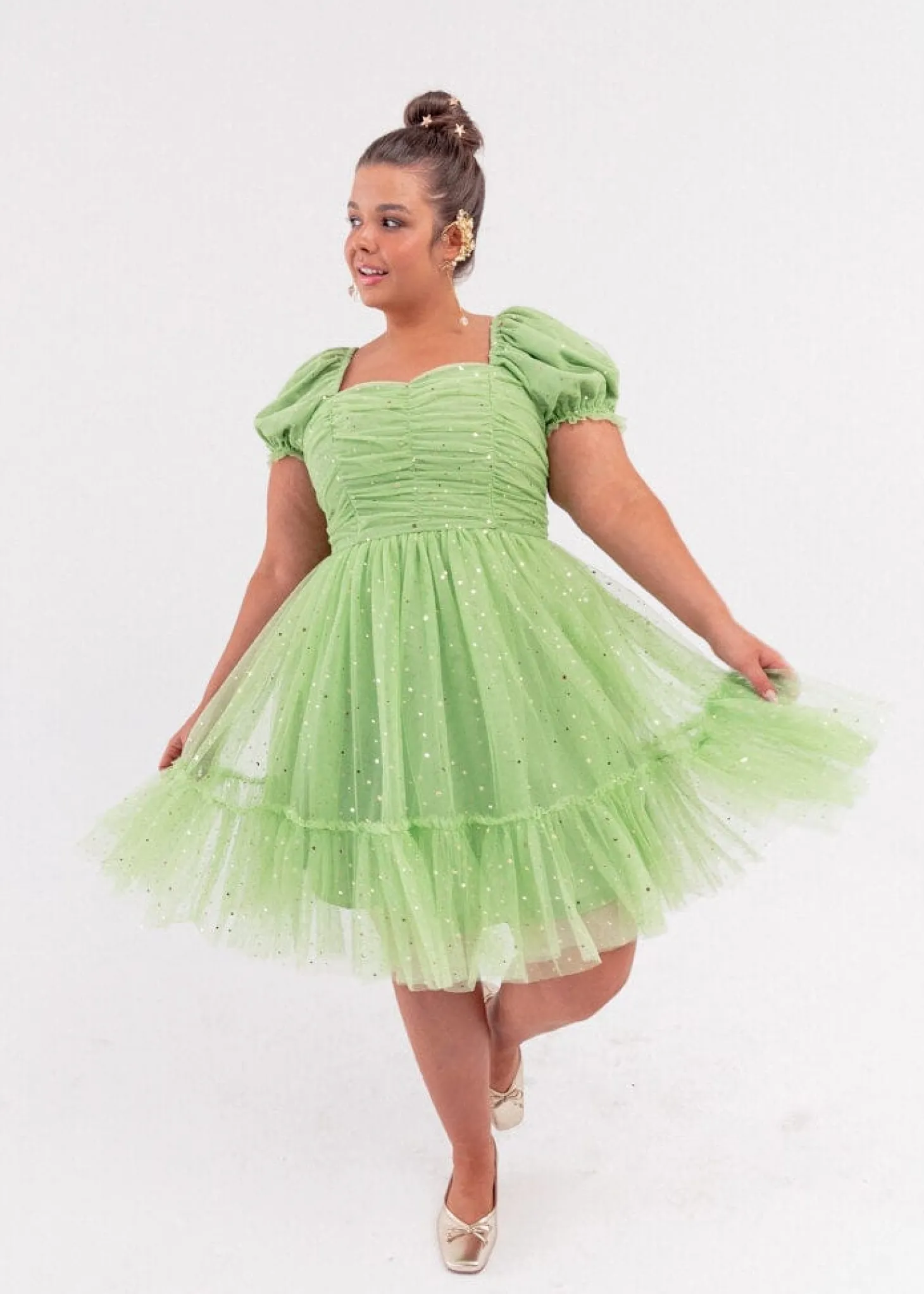 JessaKae Holiday Dresses*Tink Dress TinkGreen