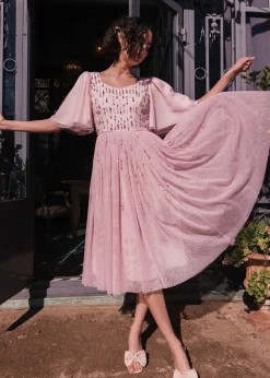 JessaKae Midi Dresses|Girls Dresses Under $50*Whimsy Dress Pink