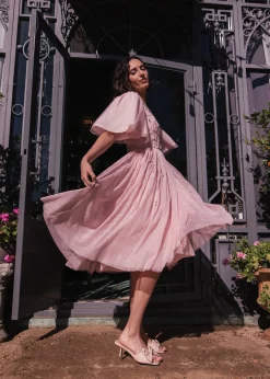 JessaKae Midi Dresses|Girls Dresses Under $50*Whimsy Dress Pink