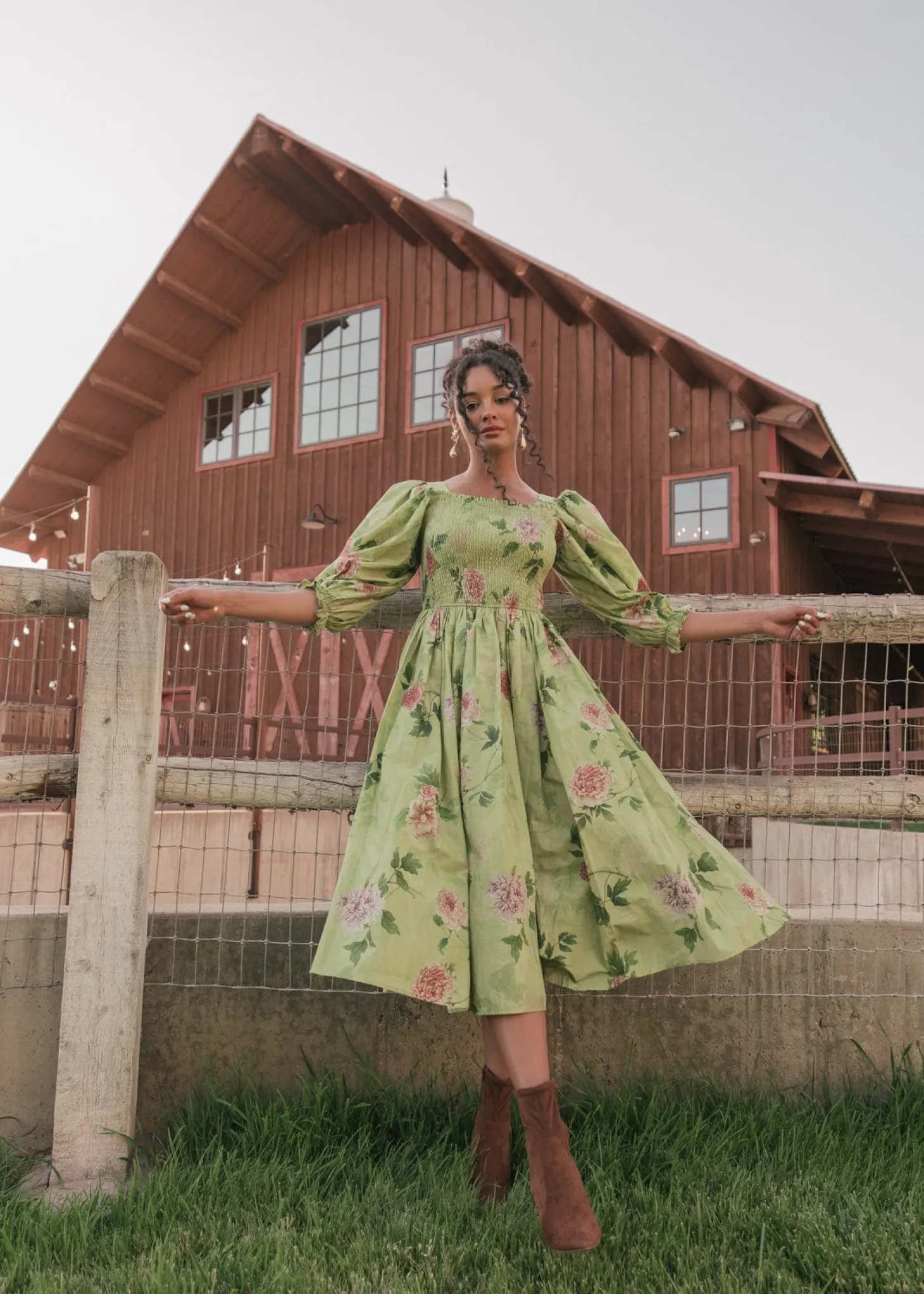 JessaKae Woodland Collection*Wren Dress SpringGarden