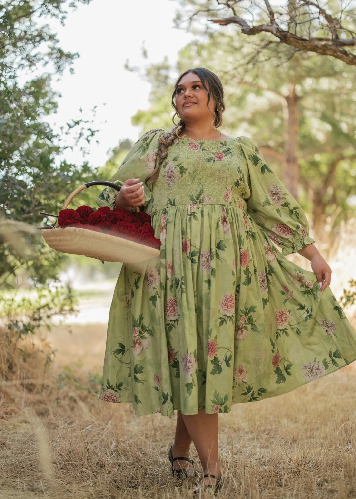 JessaKae Woodland Collection*Wren Dress SpringGarden